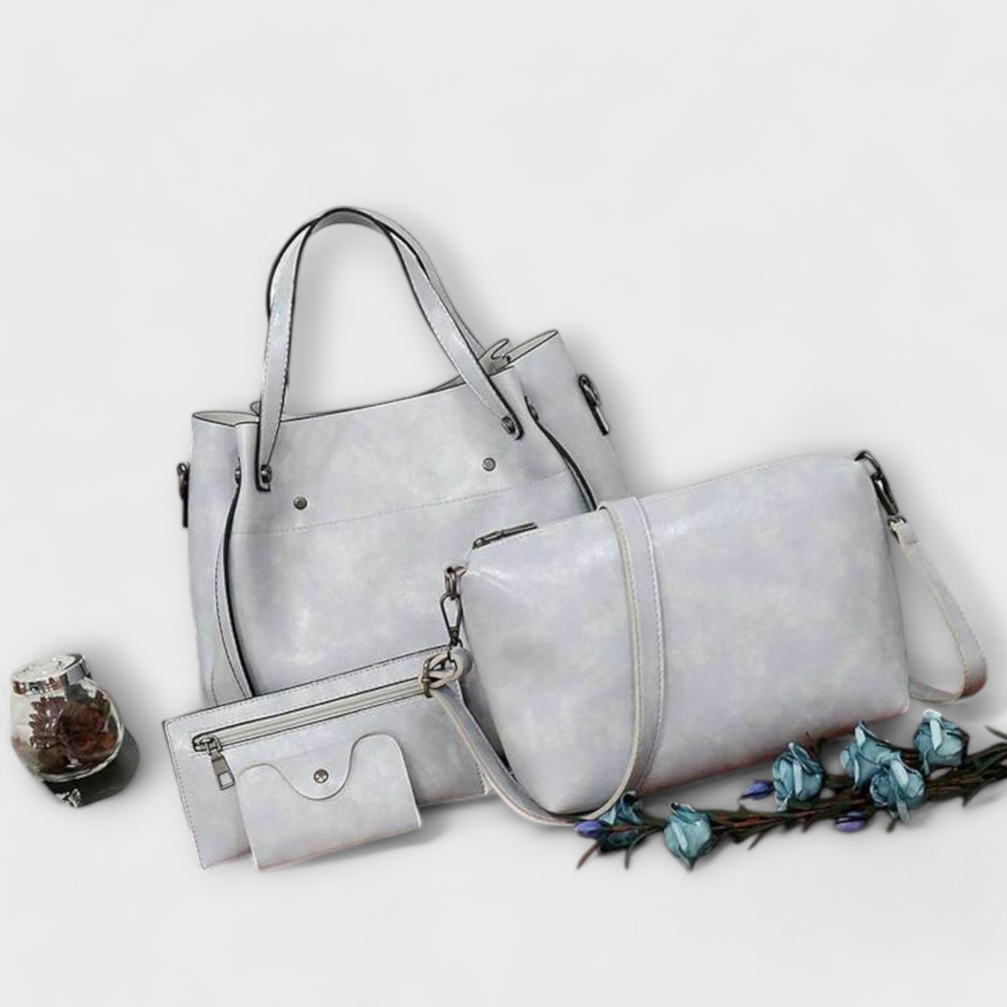 Clara | 4-Piece Vintage Bag Set