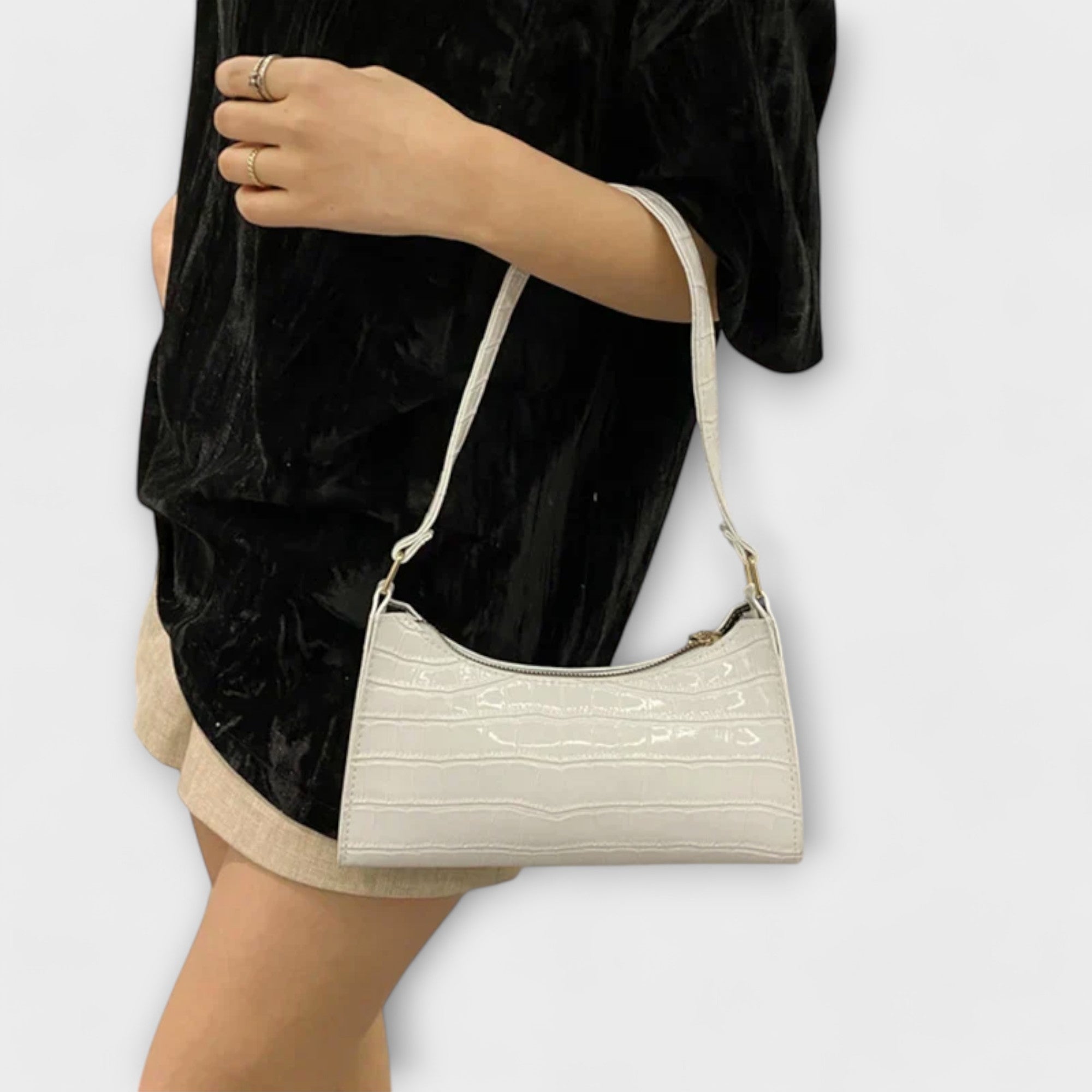 Clara | Shiny Leather Bag